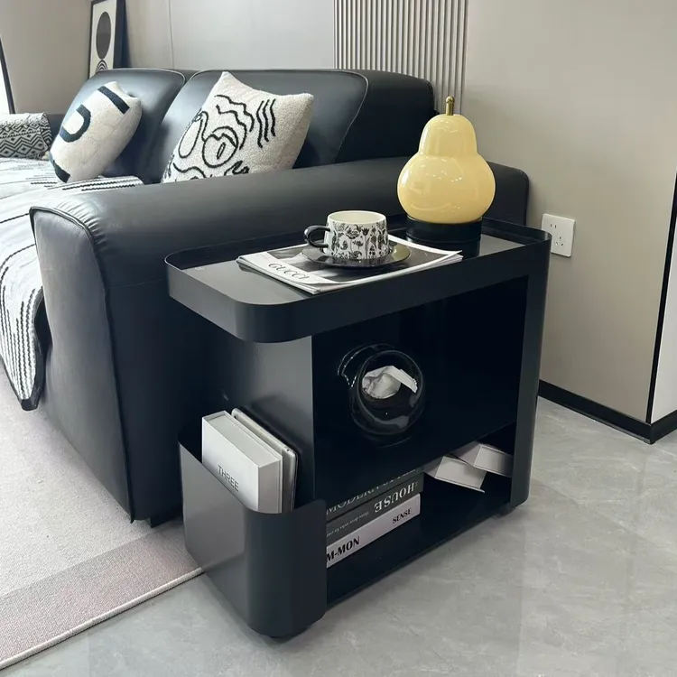 沙发侧边柜轻奢高级感客厅边几可移动茶几小推车卧室床头桌置物架