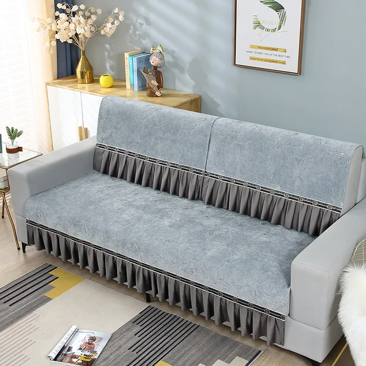 沙发垫四季通用防滑坐垫子2024年新款简约现代客厅皮沙发套罩盖布