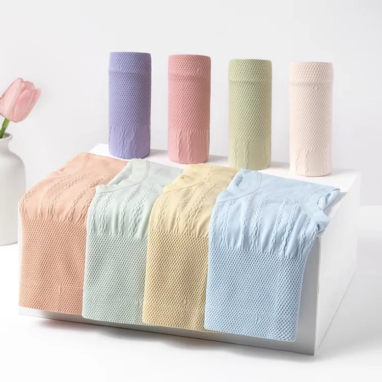 雅淼思【高腰7条装】女士无痕内裤高弹力舒适透气大包臀大码三角裤