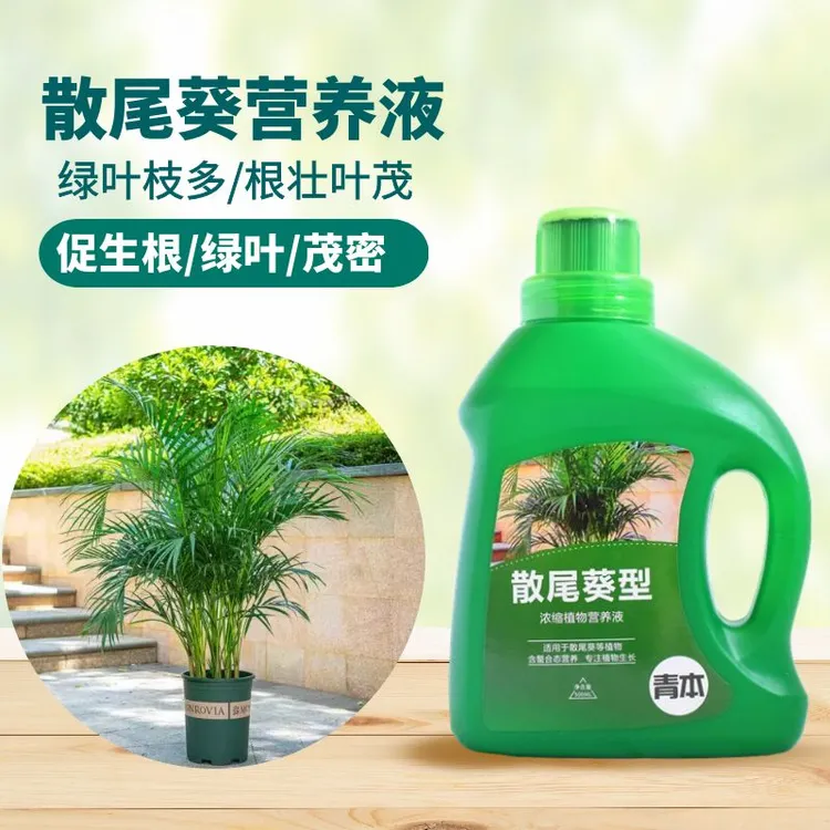 散尾葵适用营养液室内花卉绿植通用型花肥预防黄叶促生长专用肥料