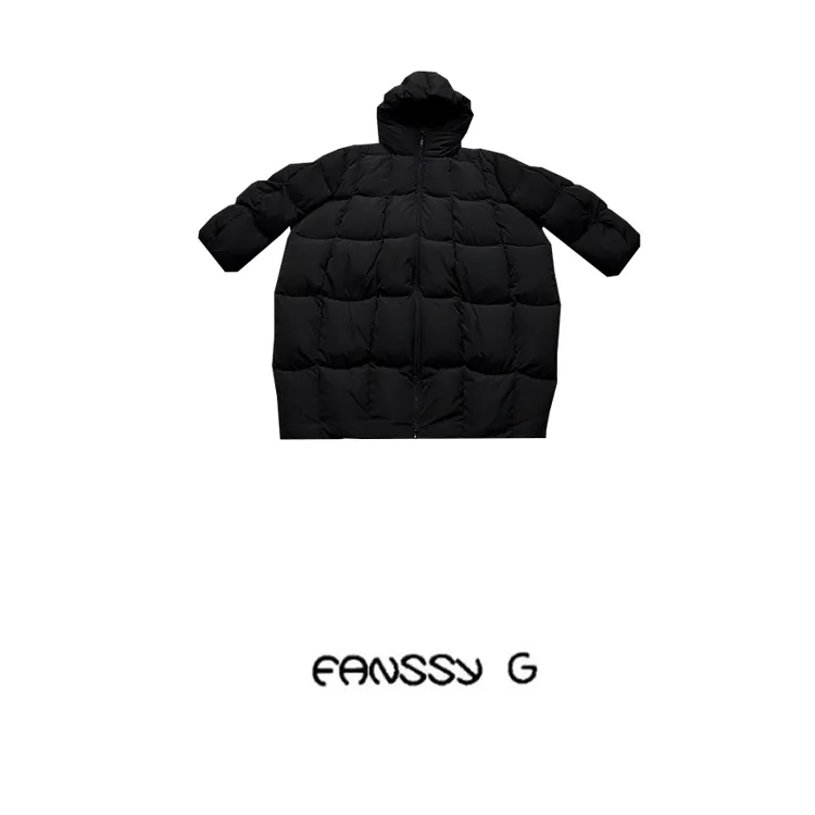 EANSSY G冬季新款500克显眼包连帽鹅绒服羽绒服NA2310D012