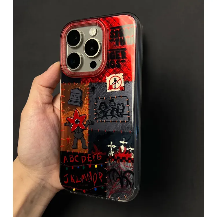 雅天立创意怪奇物语适用iPhone16苹果13手机壳华为vivo小米oppo