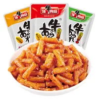 顶牛童年回忆素牛筋麻辣小吃儿时零食网红面筋东旺铝箔包装辣条