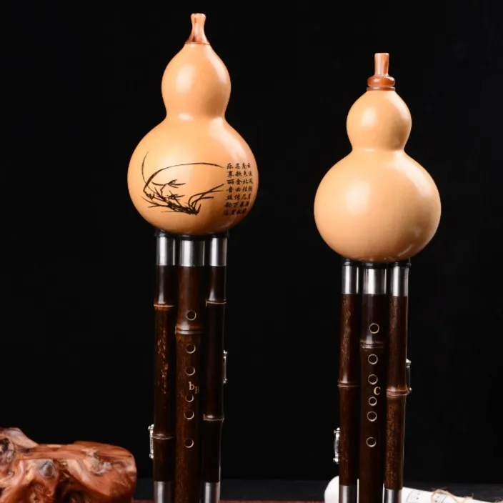 名乐紫竹专业演奏型葫芦丝，精品紫竹葫芦丝，乐器演奏专用梅花扣