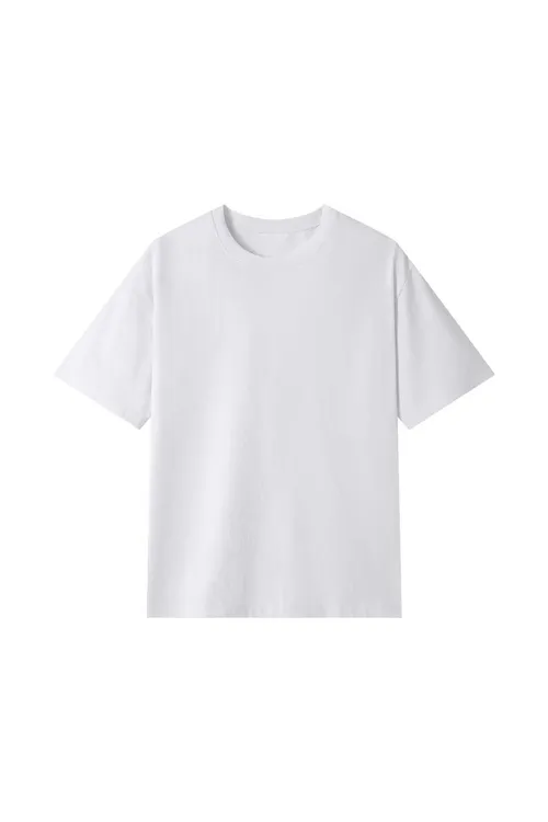 【经典落肩短袖2.0】夏季专属 凉感冰皮 新疆长绒棉 295g双纱纯棉