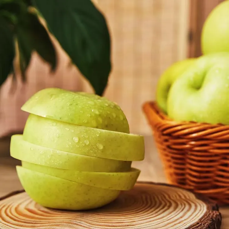 白水苹果瑞雪国货之光果味浓郁色泽诱人影星闫妮代言