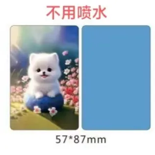 （游者专属）专业手工卡纸免喷水圆角耐折双面防水工艺全新