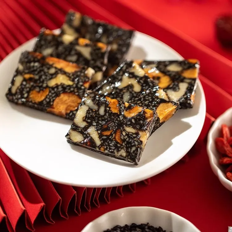 正宗黑芝麻核桃阿胶糕【一盒一斤500g/盒工厂直发驴皮现熬现发