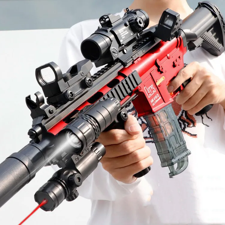 m416手自一体电动连发软弹枪男孩炫酷玩具枪狙击机关枪真人CS模型