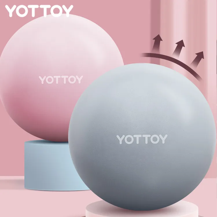 yottoy25cm迷你瑞士瑜伽球普拉提小球塑形健身体操运动平衡球女