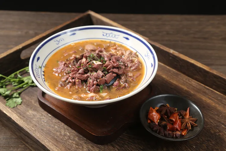 草原牧场精选牛杂汤250g*4内蒙特产开袋加热即食火锅熟食厂家直销