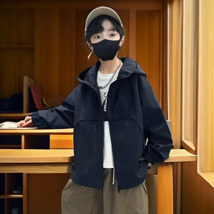 男童冲锋衣2025秋季新品儿童冲锋衣男童外套大童新款秋装户外上衣