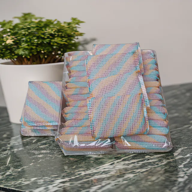 【9.99元40片】洗碗海绵擦百洁布刷碗刷锅双面神器厨房清洁用品