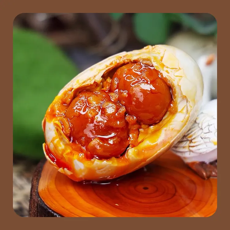 【双黄咸鸭蛋】正宗咸蛋红心流油起沙独立包装红泥腌制团购中秋送礼