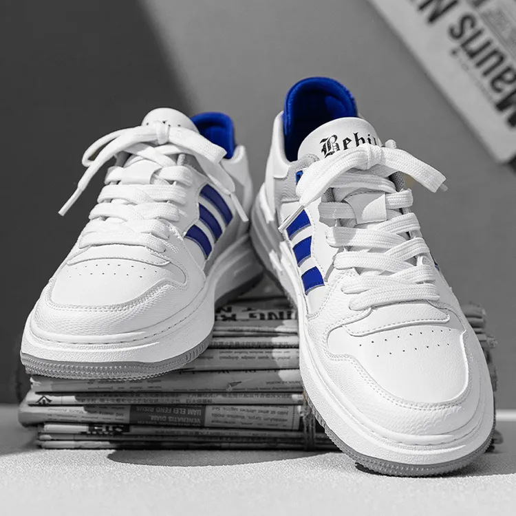 2025新款男鞋秋季潮牌高级感青少年板鞋小众设计高中生运动小白鞋