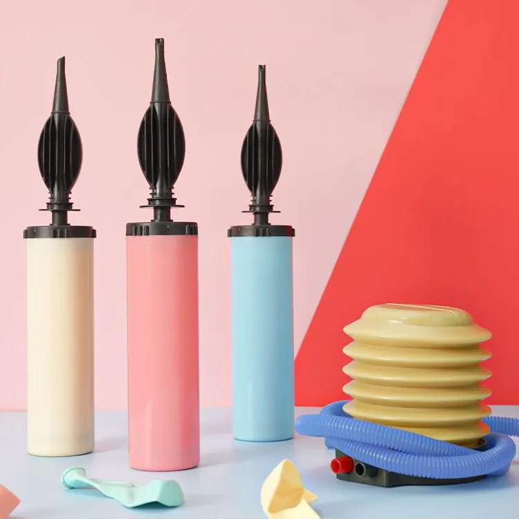 气球打气筒气球充气泵打气球筒专用工具脚踩手动打球筒吹气球神器