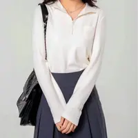 阿玛施AMASS 丘比特时尚休闲气质百搭连帽德绒连帽卫衣女5300662