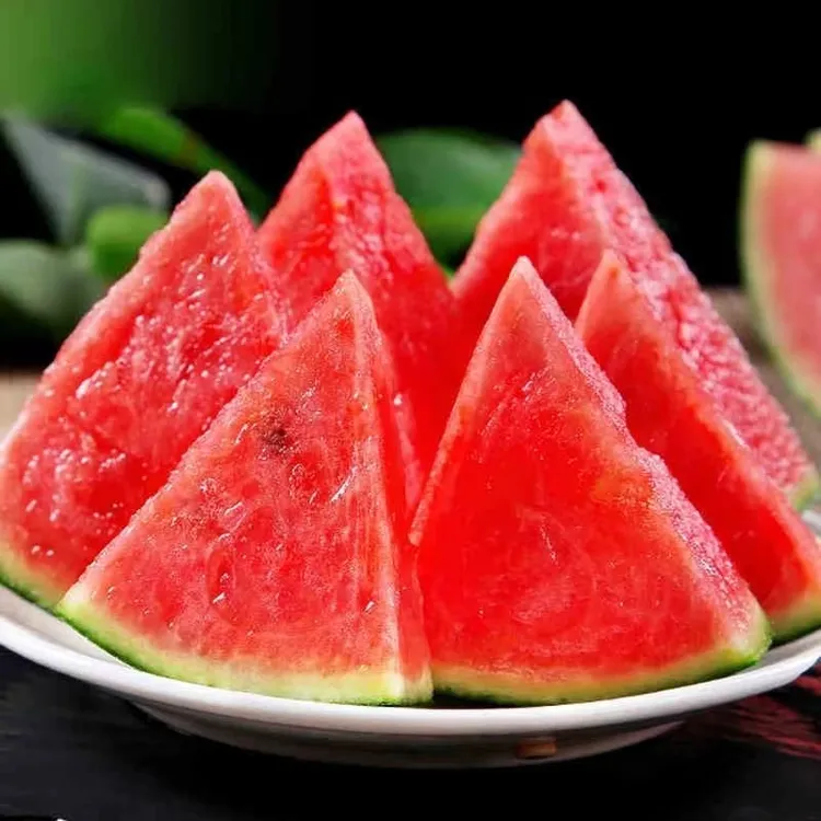 红玉西瓜种子蜂蜜西瓜种籽麒麟西瓜阳台庭院均可种植绿皮红壤y1