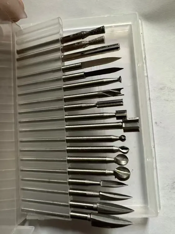 3.0 杆白钢木雕针（牙机使用）