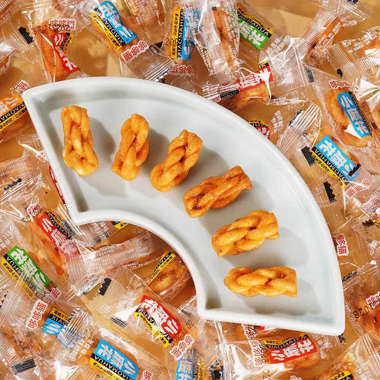 香酥小麻花酥脆独立包装休闲零食网红爆款解馋小吃