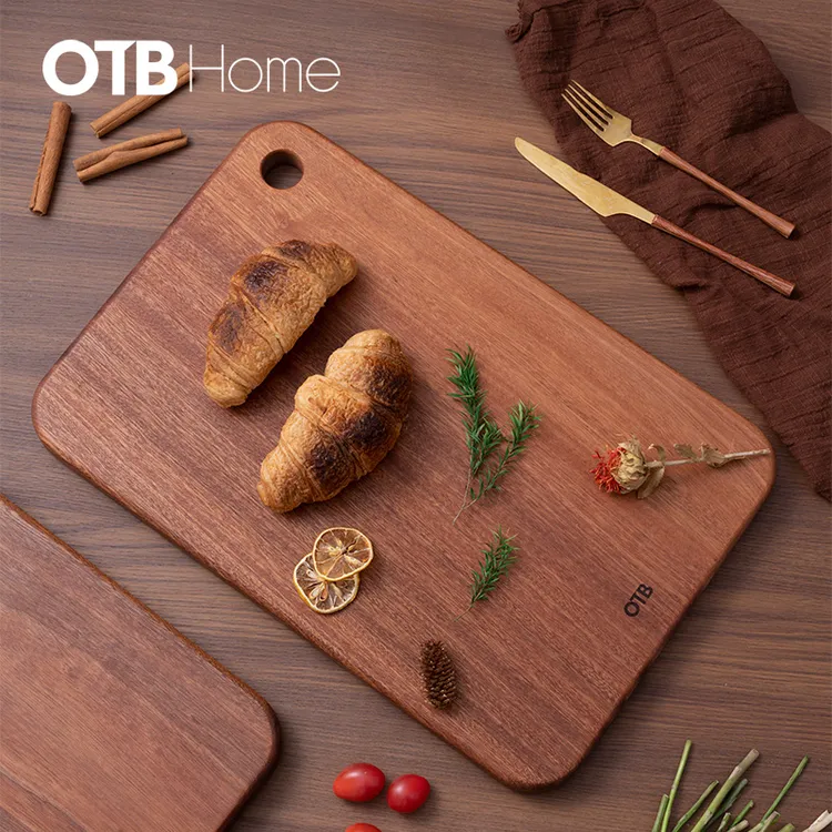 【冯先生专属】OTB乌檀木砧板厨房双面家用加厚长方菜板