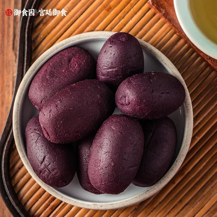 御食园即食小紫薯仔小个甘薯番薯软糯零食地瓜干迷你口袋食品笋0g