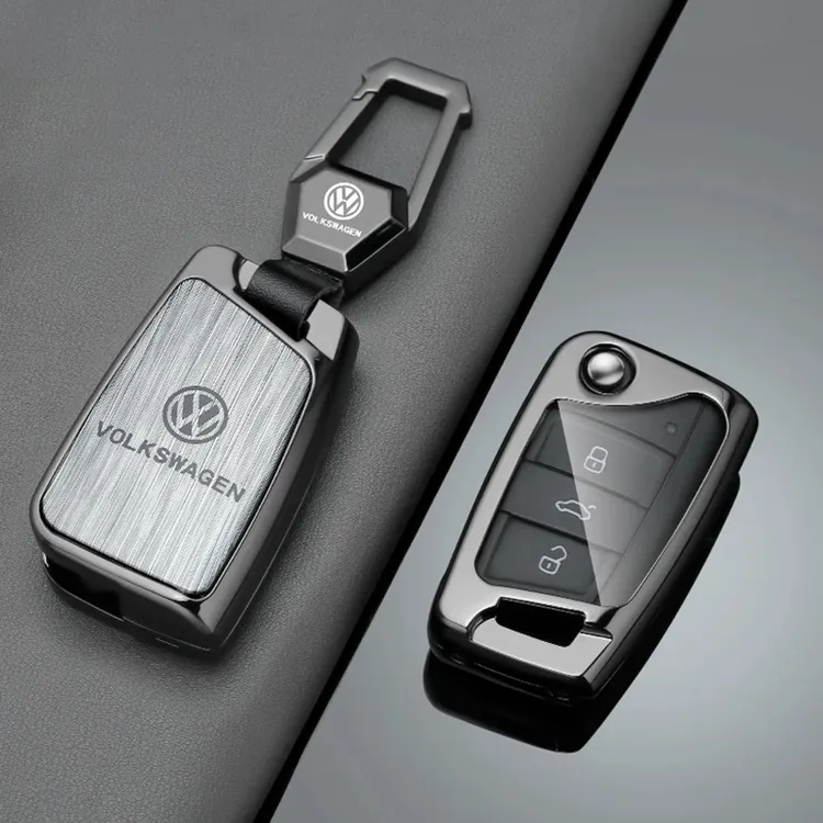 2023款大众探岳钥匙套x速腾高档朗逸plus新款途岳男途观L包壳扣女