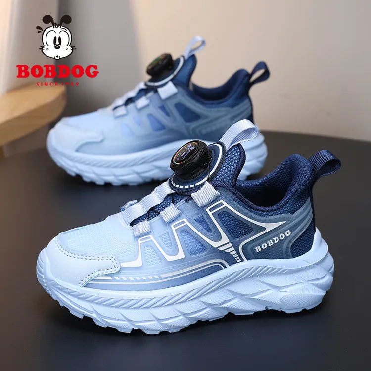 BOBDOG SINCE 1988/巴布豆网面运动鞋中大童跑步儿童鞋317