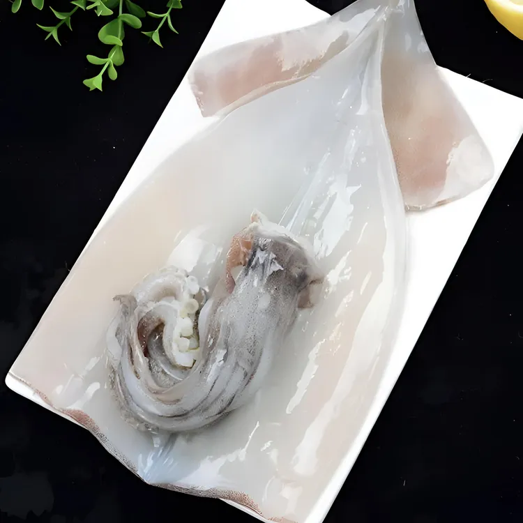 A免清理鱿鱼1/5/6/7斤（多称重送调料）顺丰红烧铁板烧串抽真空包装