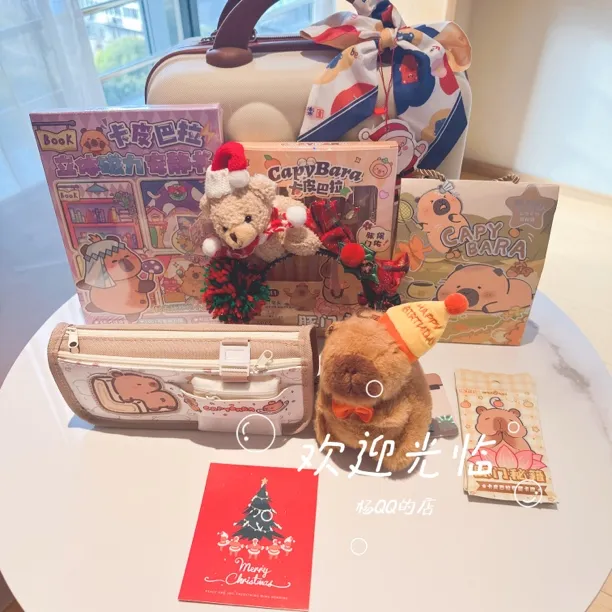 卡皮巴拉小学男生女生圣诞礼物生日礼物新年礼物高品质