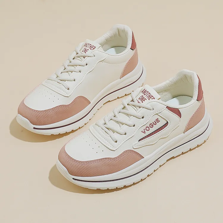 2024年新款春秋时尚休闲鞋百搭ins运动鞋小白鞋韩版厚底女鞋