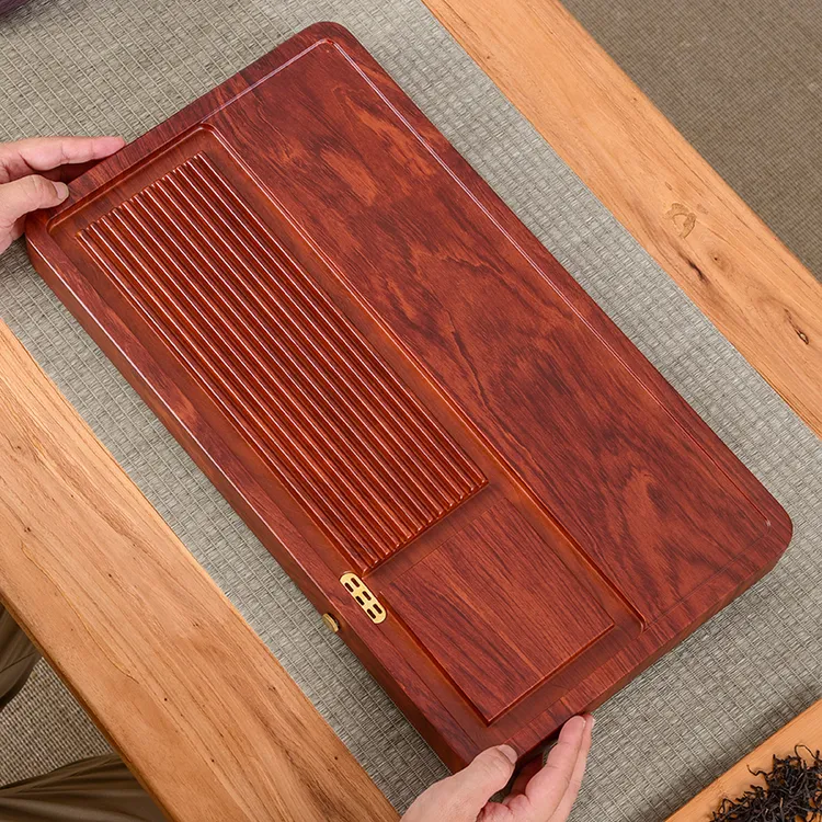 半壁江山60*35*4整块高端茶盘实木家用排水干泡茶台茶海简易功夫