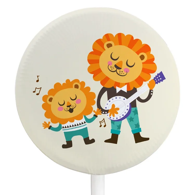 电扇防尘罩套小孩防夹手家用风扇卡通保护罩收纳包短款防灰尘套子