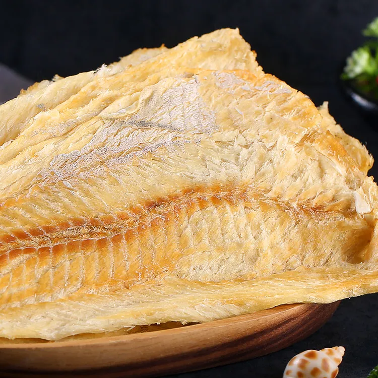500g鳕鱼片鱼干即食零食休闲海鲜小吃山东特产熟食干货烤鱼片鱼仔