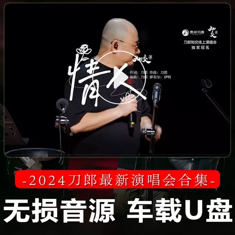 刀郎U盘专辑歌曲大全罗刹海市合集mp3无损高音质汽车载音乐优盘