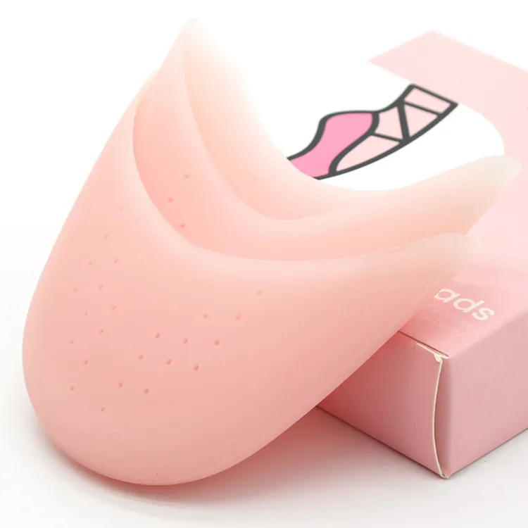 芭蕾舞硅胶足尖套舞蹈足尖鞋保护套加厚带孔透气前脚掌耐磨脚尖套