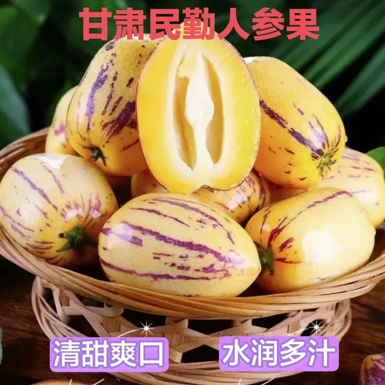 【产地精选】甘肃民勤人参果当季新鲜水果低糖清淡 净含量2-5-8斤