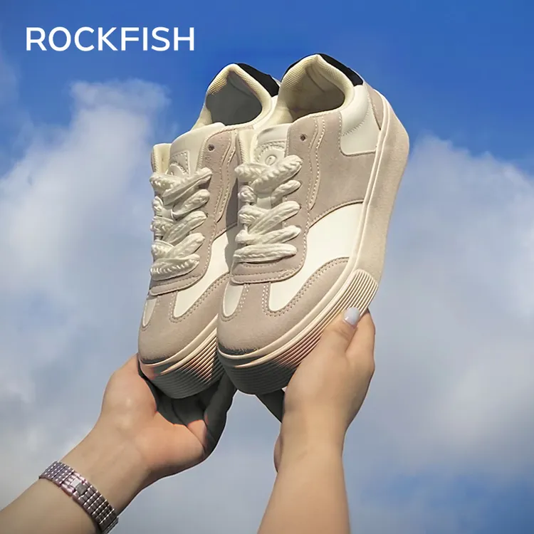 Rockfish直播【英国品牌】901Pro女款德训厚底增高百搭运动休闲鞋