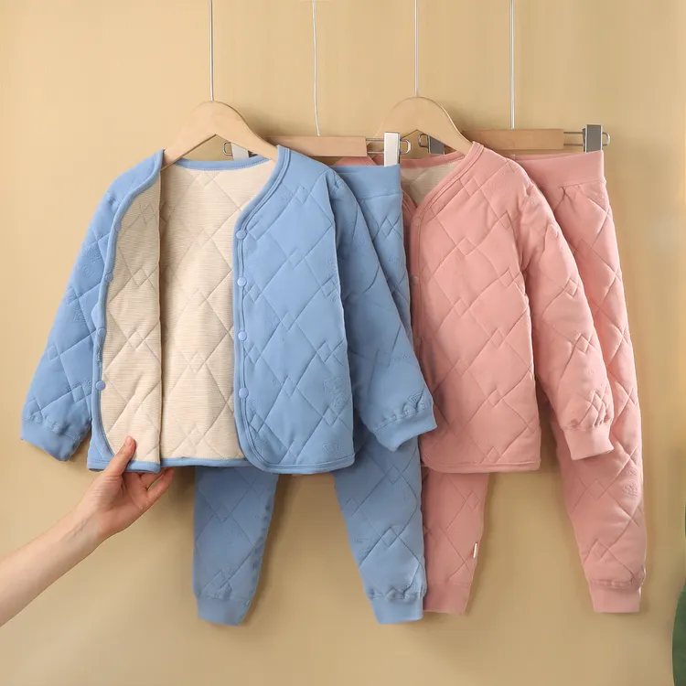 【校服神器 】绵羊毛儿童秋冬棉袄棉裤内穿保暖男女小学生内胆