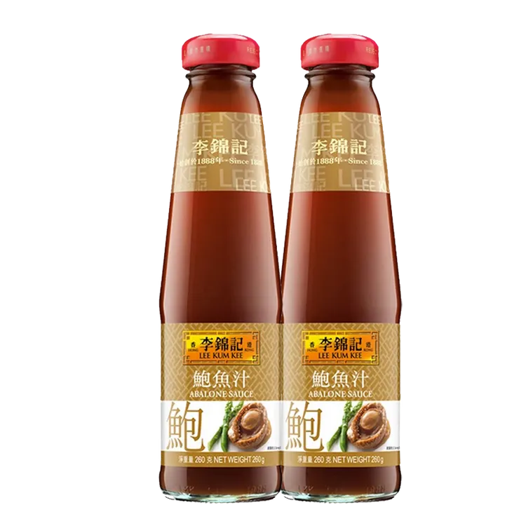 李锦记260g鲍鱼汁/瓶家用厨房调味捞饭拌面干贝调味酱料海参鲍汁