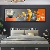 【福禄呈祥】床头画C简约客厅饰画沙发装裱家居装修画晶瓷镶钻装裱