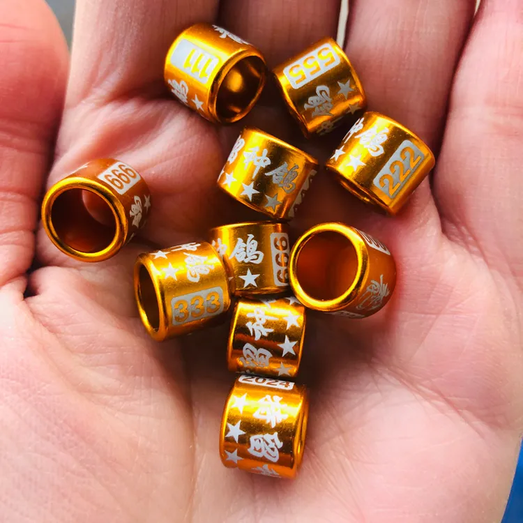 2026年马年2025年蛇年种鸽环信鸽龙生肖环 鸽子环