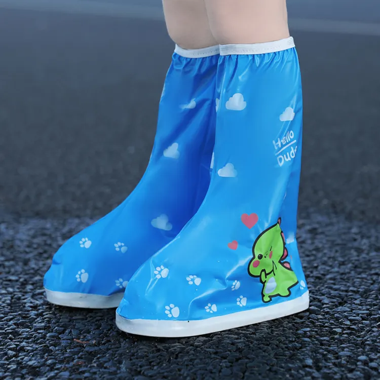 儿童高筒雨鞋套防滑雨靴脚套学生春夏家用耐磨男童女童防水鞋套