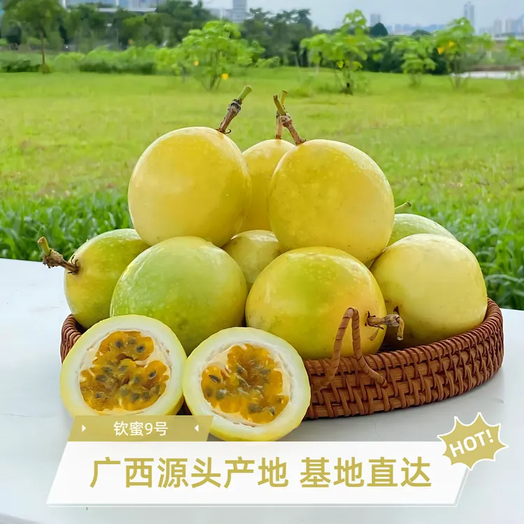 【基地品质保障 坏果包赔】正宗钦蜜9号黄金百香果 纯甜无酸孕妇吃