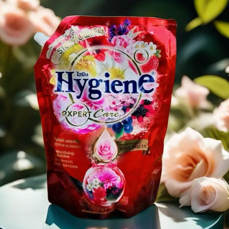 泰国Hygiene衣物柔顺剂 防静电缤纷莓果香味柔软浓缩泡衣液1150ml