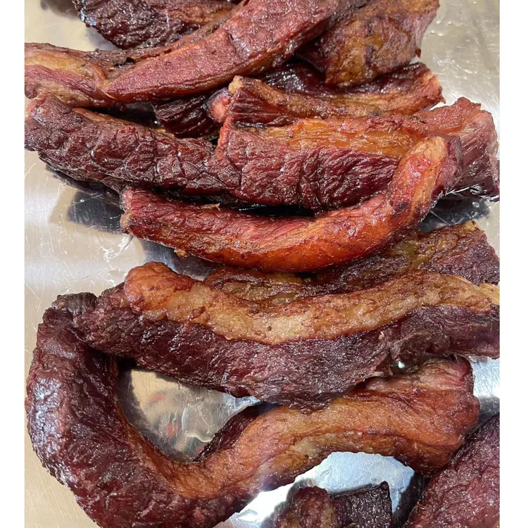 牛馋棒炭烤肥瘦牛肉干500克