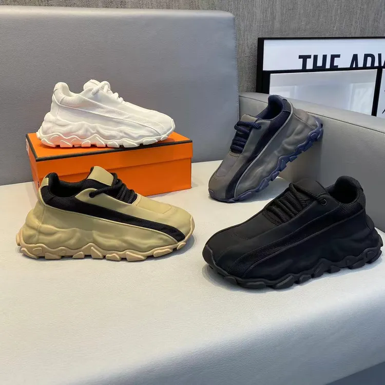 2024秋季新款个性潮流百搭舒适男款休闲厚底鞋（皮鞋码）