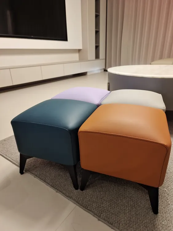 北欧客厅凳子沙发凳鞋凳轻奢皮凳意式小凳脚凳简约矮凳