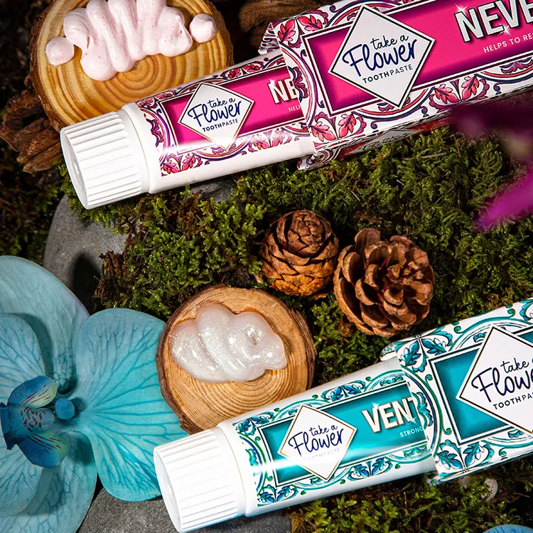 【简单哥推荐】意大利进口翡欧莱牙膏2支组合1红1绿阿尔卑斯的风