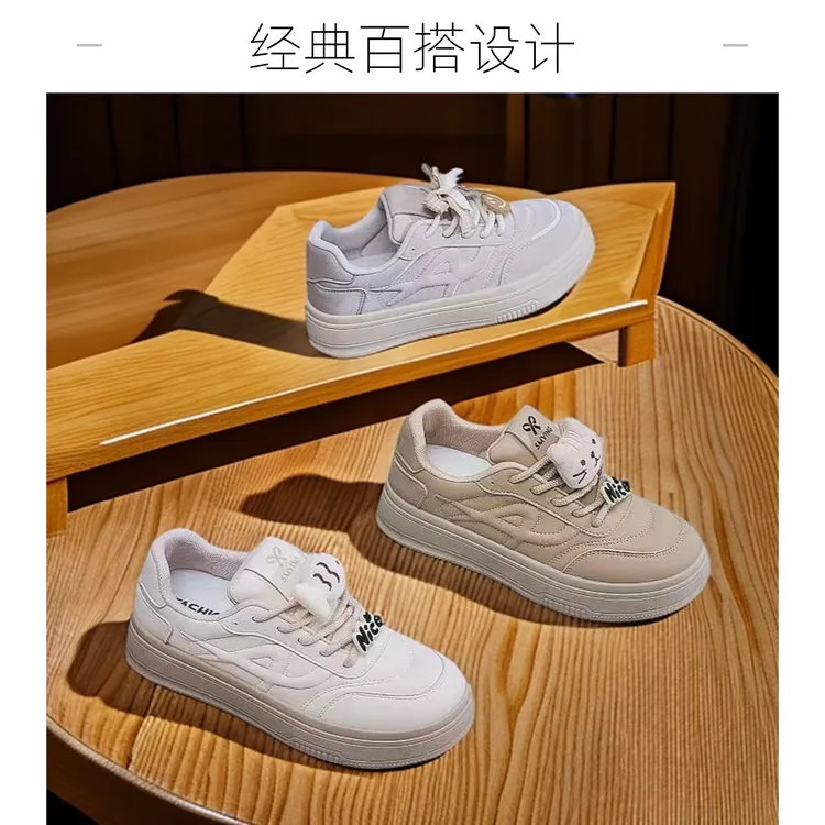 软底软面包鞋女款秋季新款厚底丑萌大头鞋舒适百搭